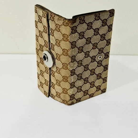 Gucci Brown Monogram wallet - Picture 9 of 15